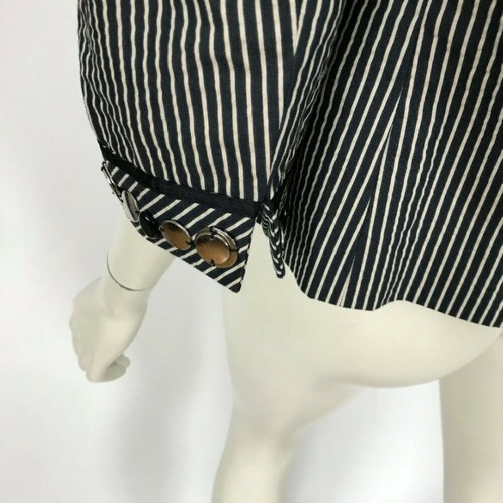 Worth Black Striped Embellished Blazer Jacket NWOT - Picture 8 of 8